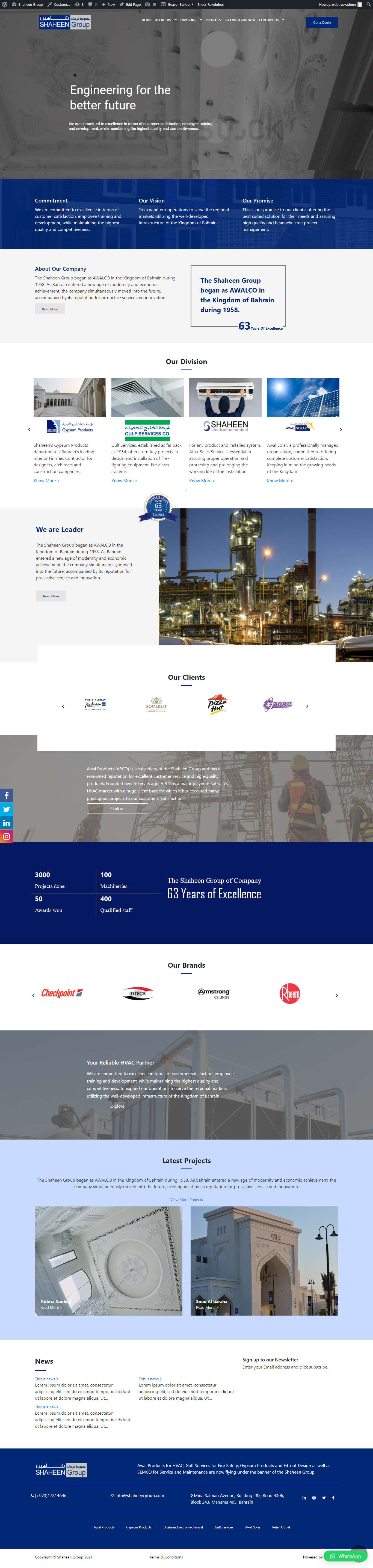 Shaheen Group launched it’s new & revamped website on 18th July 2022 for its customers to have a seamless experience